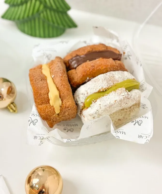 Rabanadas recheadas da Massucar